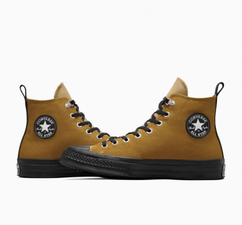 Light Brown Converse Chuck 70 Gore-tex Men's High Tops | NZ PGMTI4091