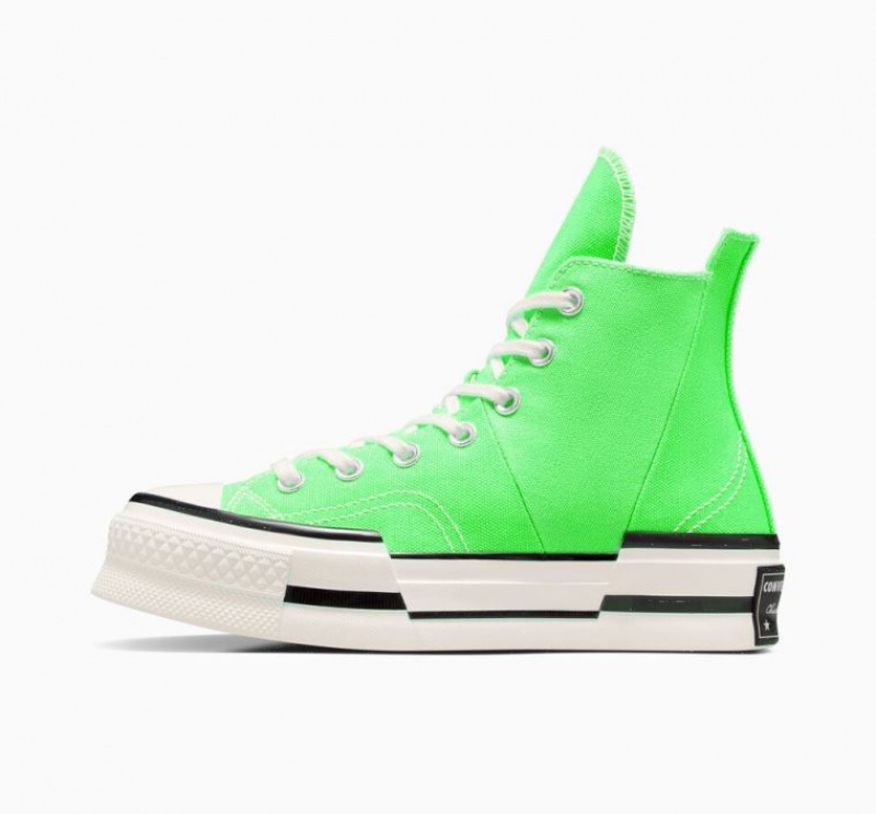 Light Green Converse Chuck 70 Plus Women's High Tops | NZ NUMFP1347