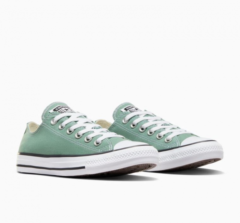 Light Green Converse Chuck Taylor All Star Men's Low Tops | NZ FGLAR4657