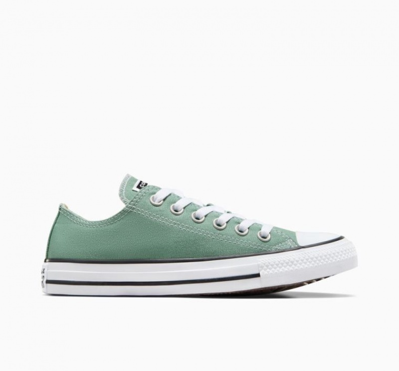 Light Green Converse Chuck Taylor All Star Men\'s Low Tops | NZ FGLAR4657