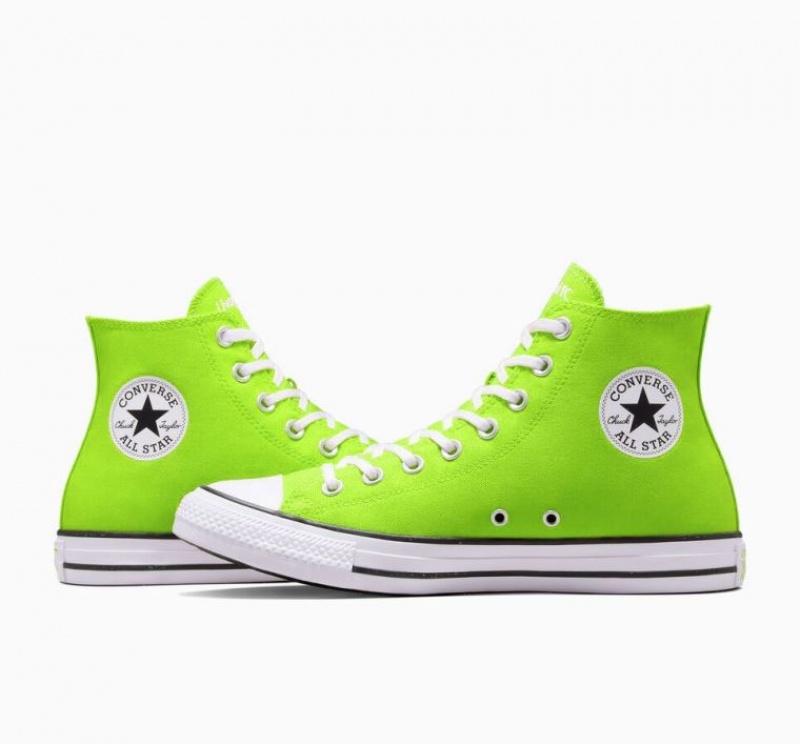 Light Green Converse X LFC Chuck Taylor All Star Women's High Tops | NZ NOXJU9561