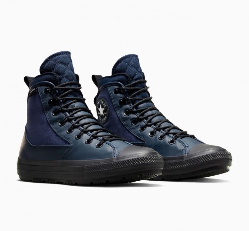 Navy Converse Chuck Taylor All Star All Terrain Women's High Tops | NZ UBSCP8130