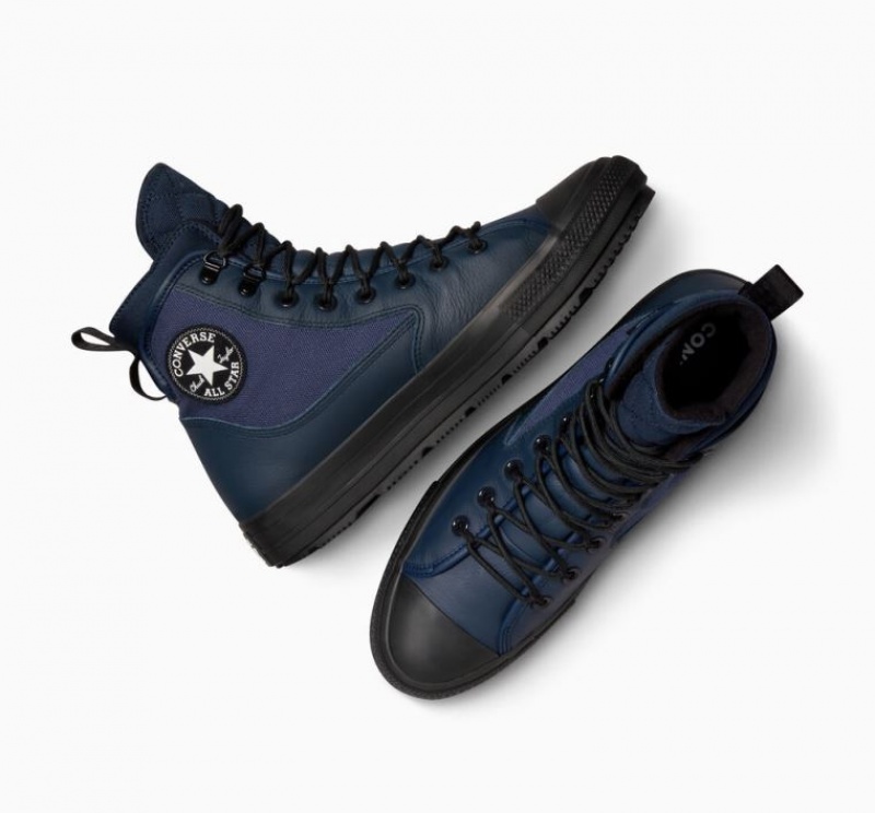 Navy Converse Chuck Taylor All Star All Terrain Women's High Tops | NZ UBSCP8130