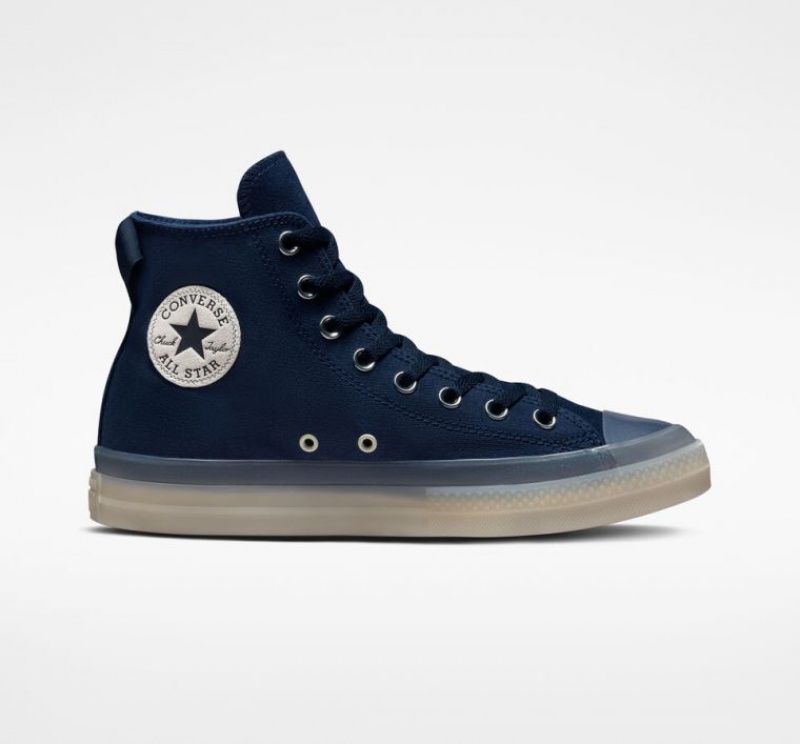 Navy Converse Chuck Taylor All Star CX Seasonal Color Men\'s High Tops | NZ LZHGE4519