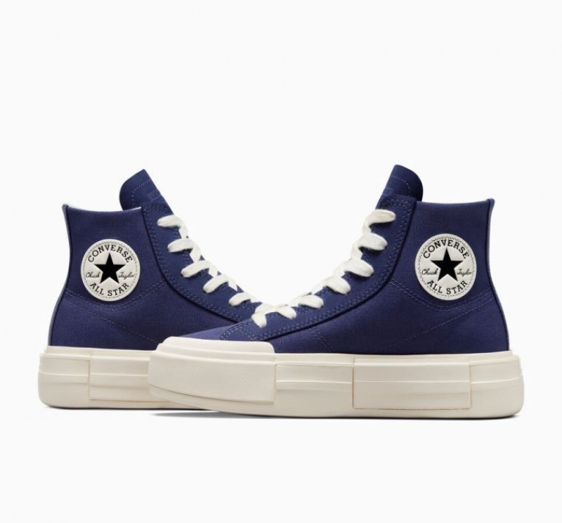 Navy Converse Chuck Taylor All Star Cruise Women's High Tops | NZ QLGCF8359