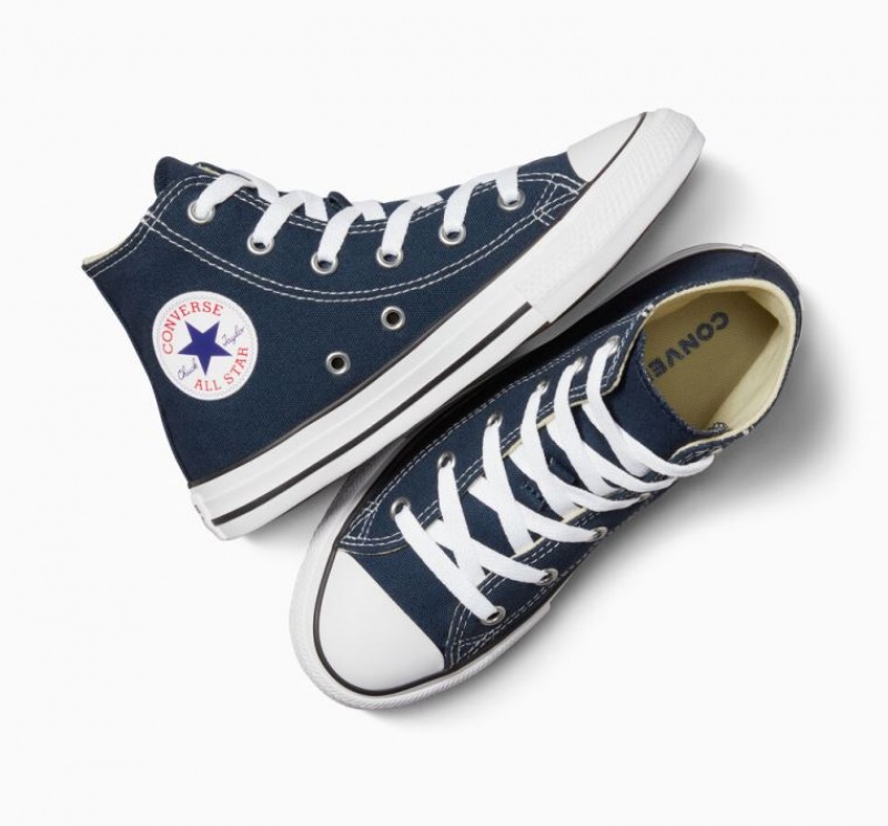 Navy Converse Chuck Taylor All Star Kids' High Tops | NZ NHKEL2609