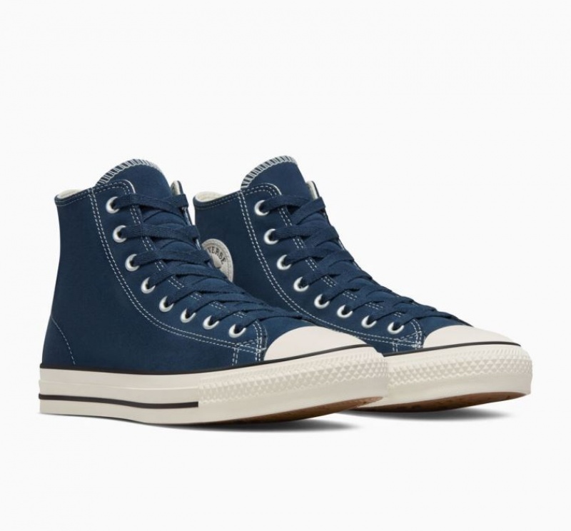 Navy Converse Chuck Taylor All Star Pro Suede Women's Skate Shoes | NZ BCYSU1632