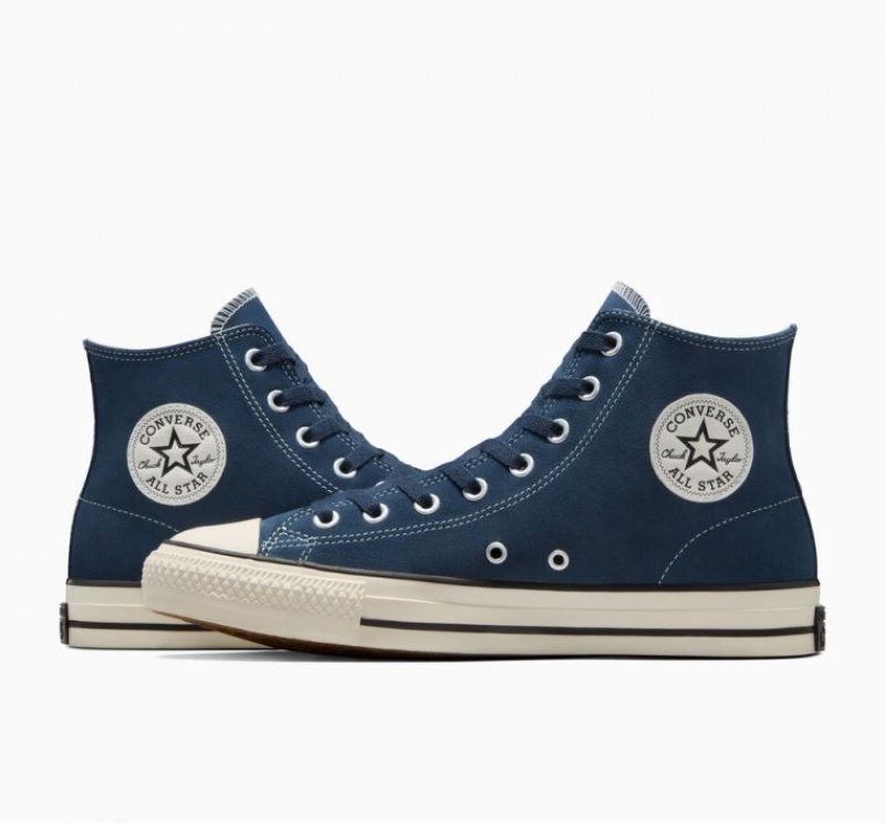 Navy Converse Chuck Taylor All Star Pro Suede Women's Skate Shoes | NZ BCYSU1632