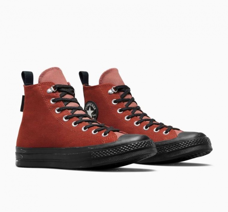 Orange Converse Chuck 70 Gore-tex Men's High Tops | NZ JVGZP8365