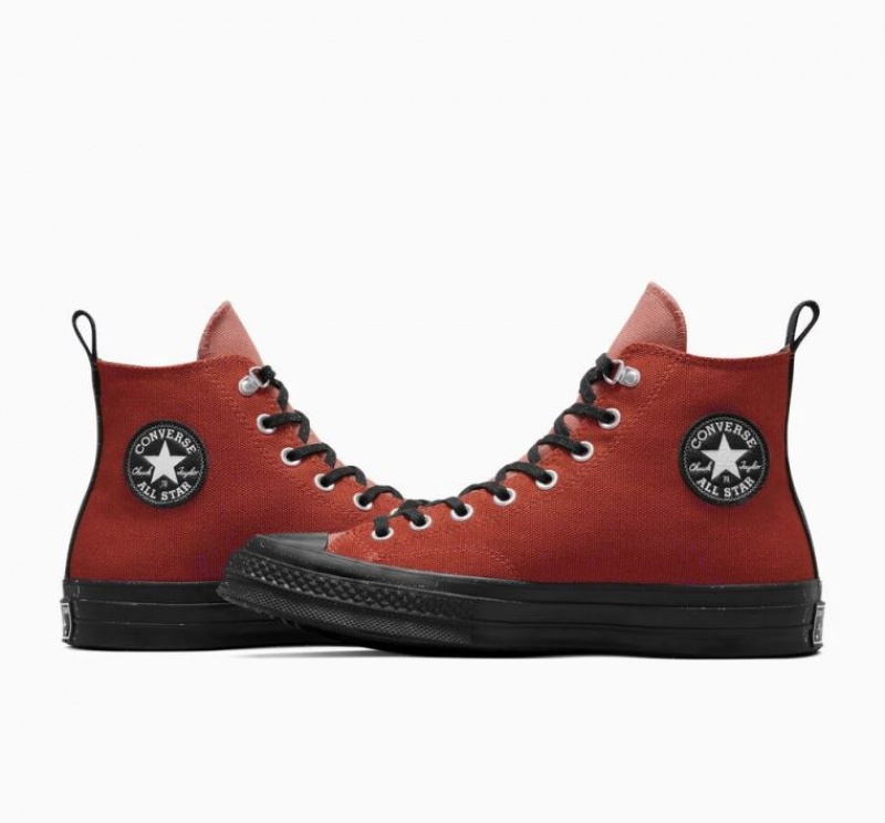 Orange Converse Chuck 70 Gore-tex Men's High Tops | NZ JVGZP8365