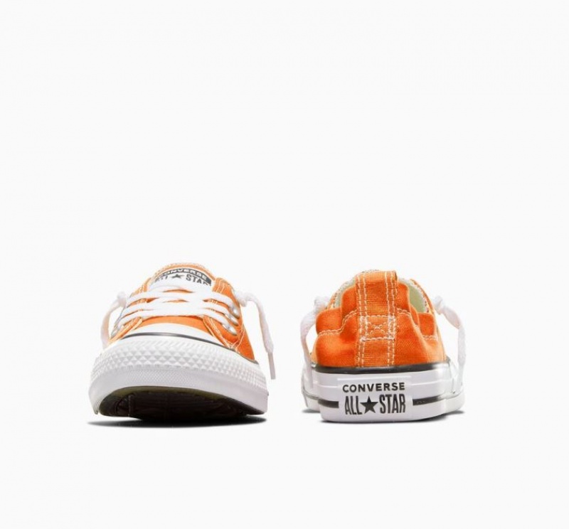 Orange Converse Chuck Taylor All Star Shoreline Slip Women's Low Tops | NZ ICVHE4385