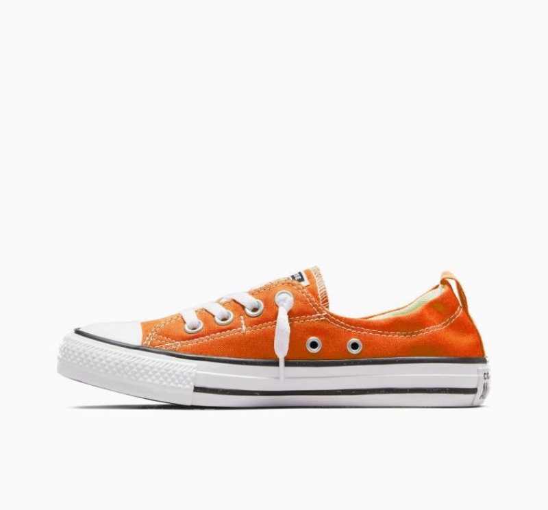 Orange Converse Chuck Taylor All Star Shoreline Slip Women's Low Tops | NZ ICVHE4385