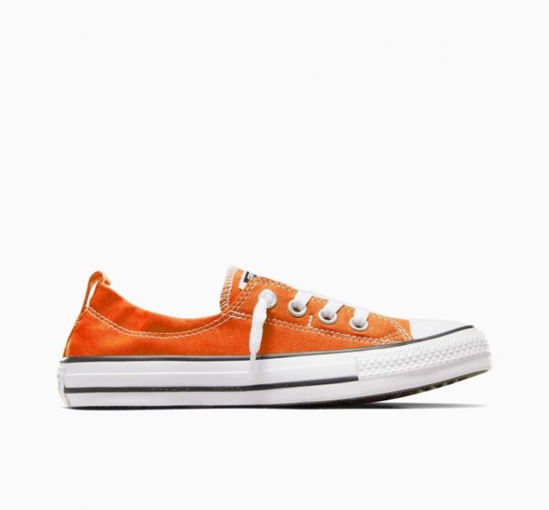 Orange Converse Chuck Taylor All Star Shoreline Slip Women\'s Low Tops | NZ ICVHE4385