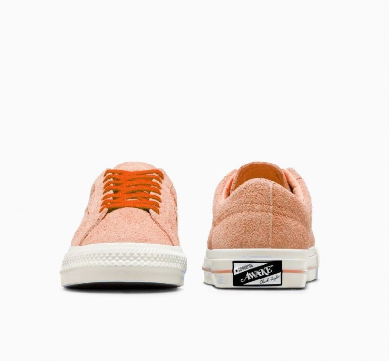 Orange Converse X Awake NY One Star Pro Men's Low Tops | NZ JPMEY3810