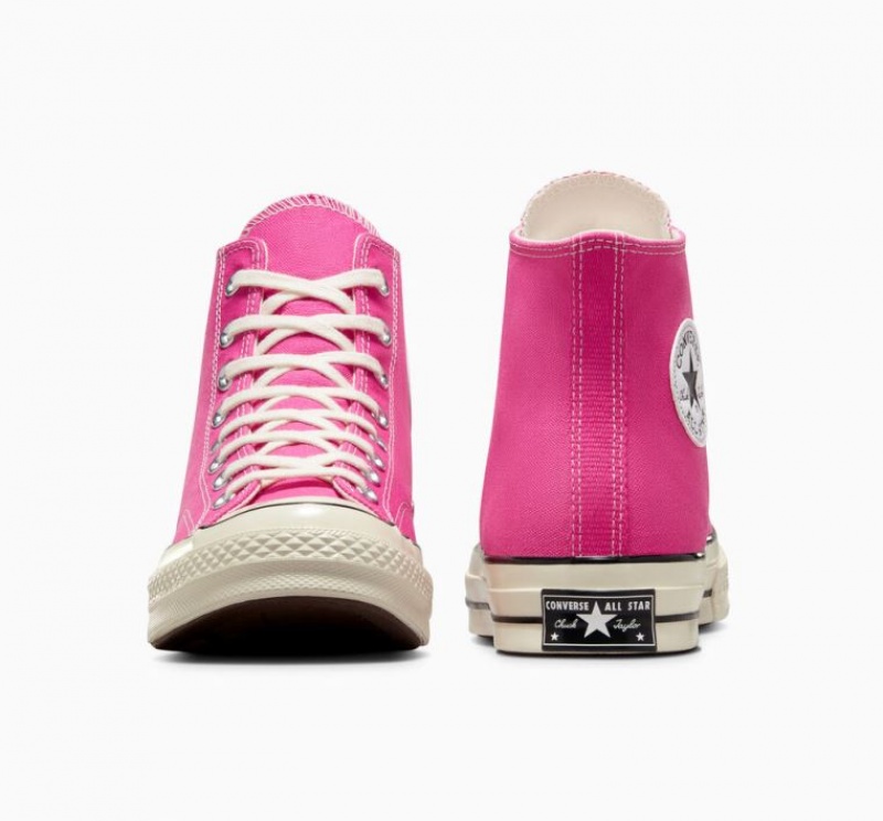 Pink Converse Chuck 70 Canvas Men's High Tops | NZ RQZTE9368