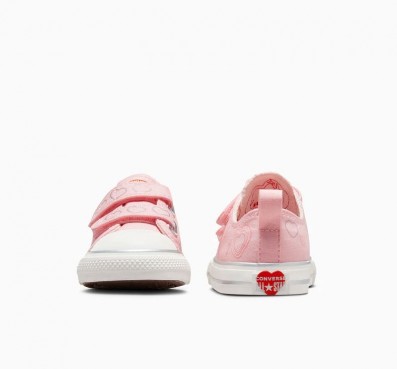 Pink Converse Chuck Taylor All Star Easy On Kids' Low Tops | NZ PRDNB0613