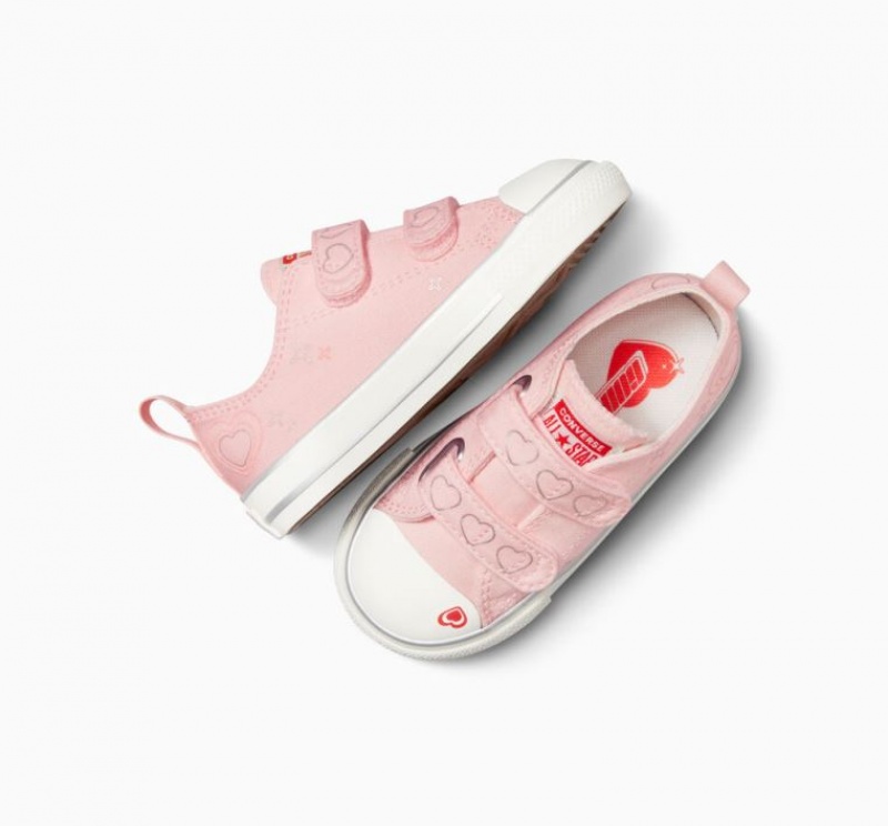 Pink Converse Chuck Taylor All Star Easy On Kids' Low Tops | NZ PRDNB0613