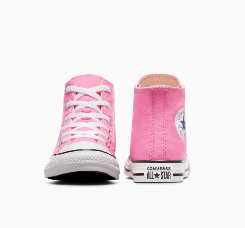 Pink Converse Chuck Taylor All Star Kids' High Tops | NZ DZTCG8761