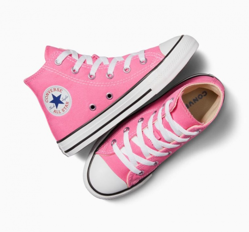 Pink Converse Chuck Taylor All Star Kids' High Tops | NZ DZTCG8761