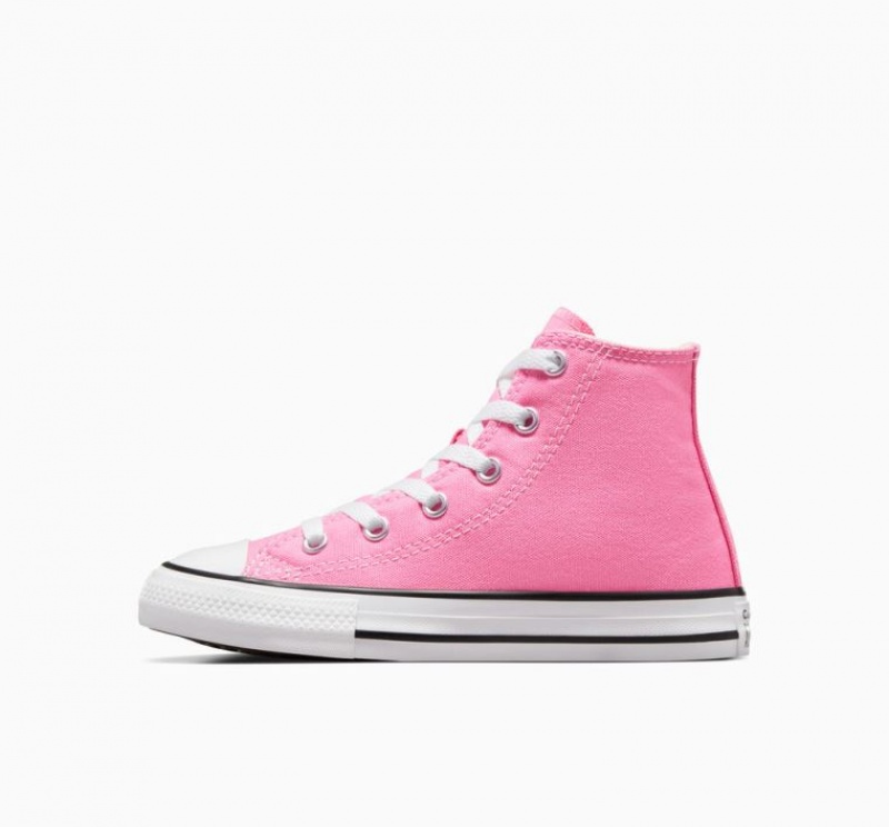 Pink Converse Chuck Taylor All Star Kids' High Tops | NZ DZTCG8761