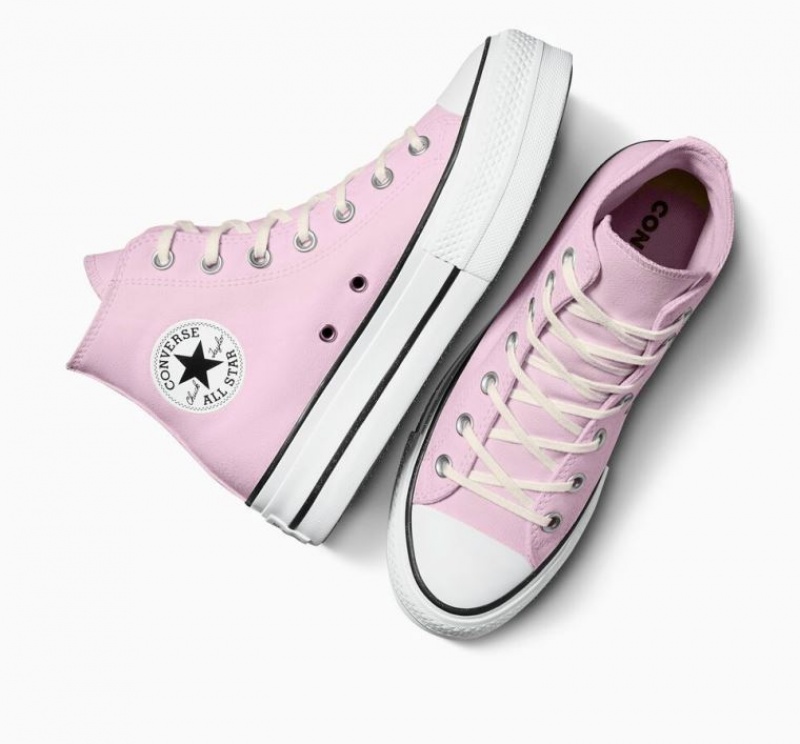 Pink Converse Chuck Taylor All Star Lift Women's Platform Sneakers | NZ IHUTN8192