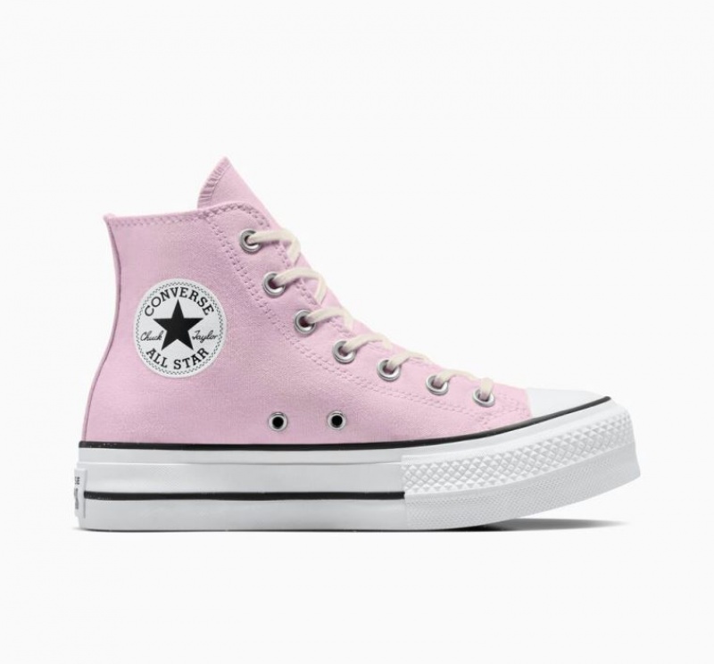 Pink Converse Chuck Taylor All Star Lift Women\'s Platform Sneakers | NZ IHUTN8192