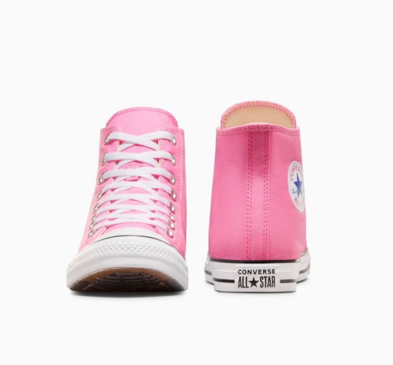 Pink Converse Chuck Taylor All Star Men's High Tops | NZ BRVWL5286