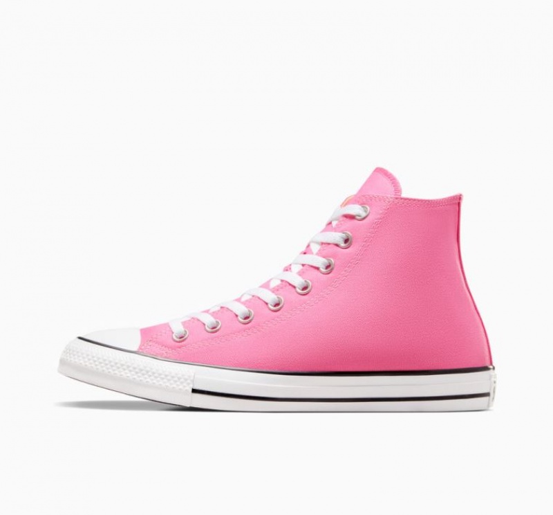 Pink Converse Chuck Taylor All Star Men's High Tops | NZ BRVWL5286