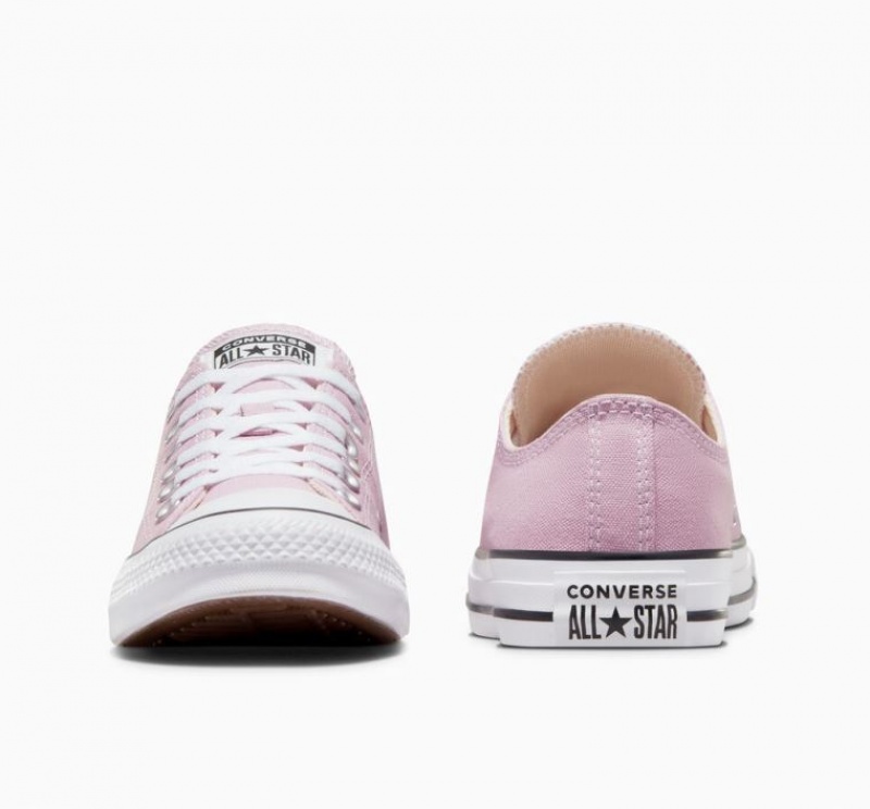 Pink Converse Chuck Taylor All Star Seasonal Color Men's Low Tops | NZ IWQUT8012