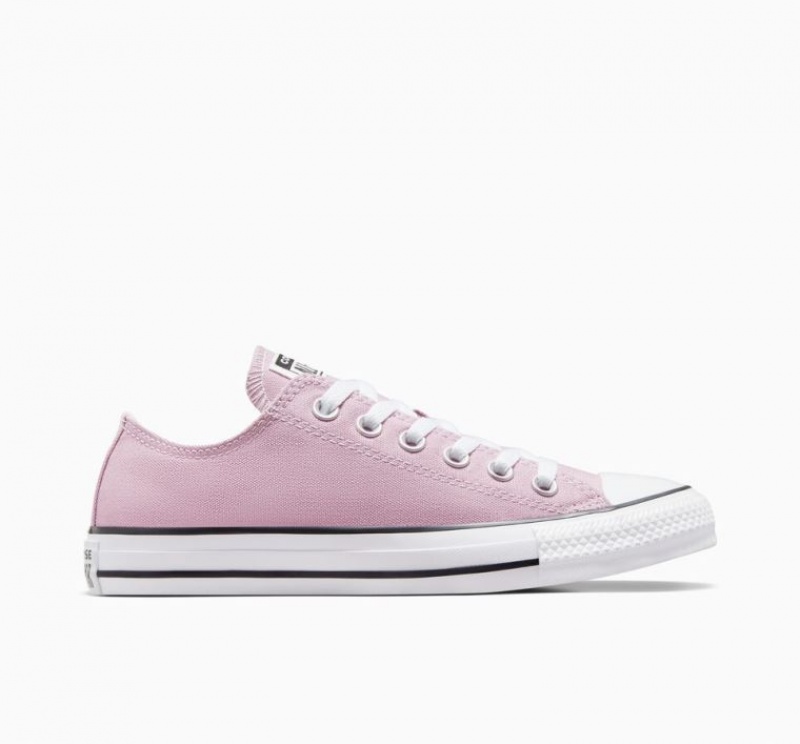 Pink Converse Chuck Taylor All Star Seasonal Color Men\'s Low Tops | NZ IWQUT8012