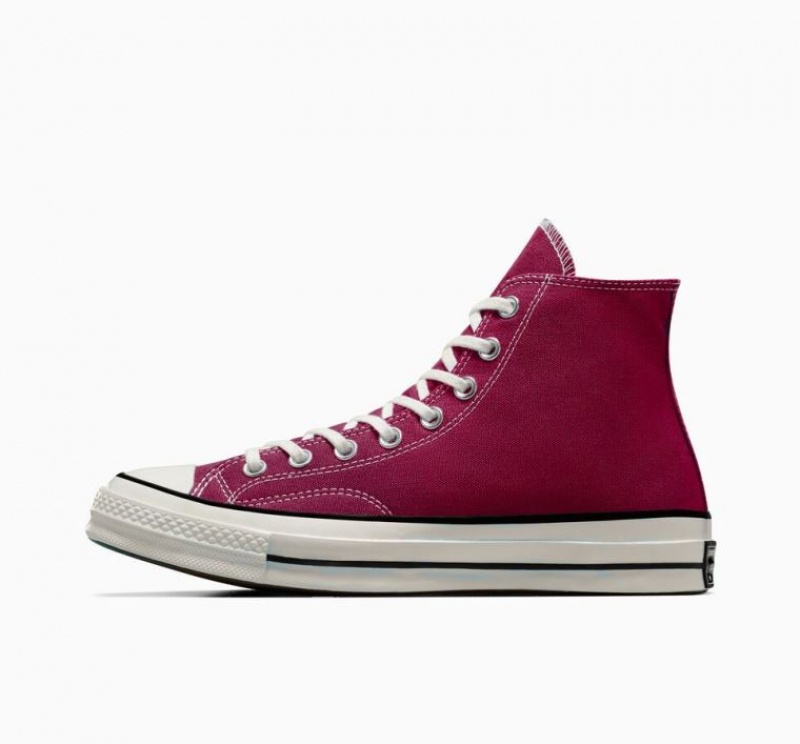 Red Converse Chuck 70 Canvas Men's High Tops | NZ LHJMV4938