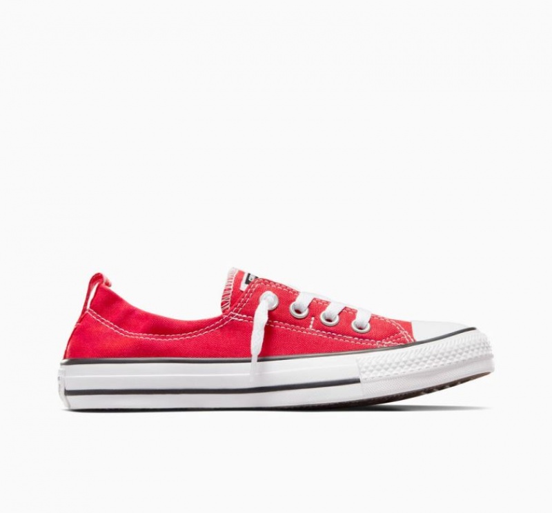 Red Converse Chuck Taylor All Star Shoreline Slip Women\'s Low Tops | NZ DEHWR2057