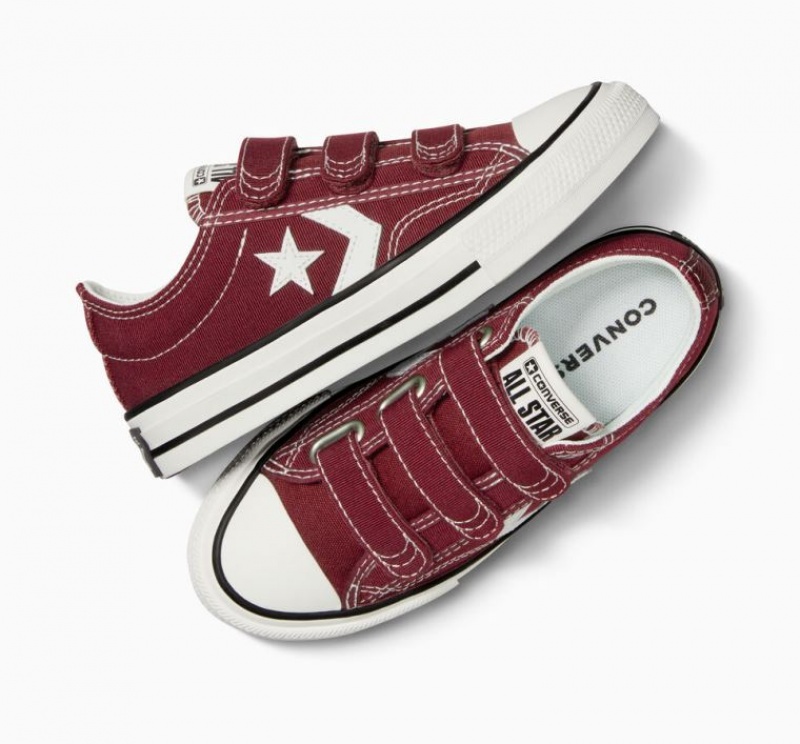 Red Converse Star Player 76 Easy-on Kids' Low Tops | NZ CYWES1478