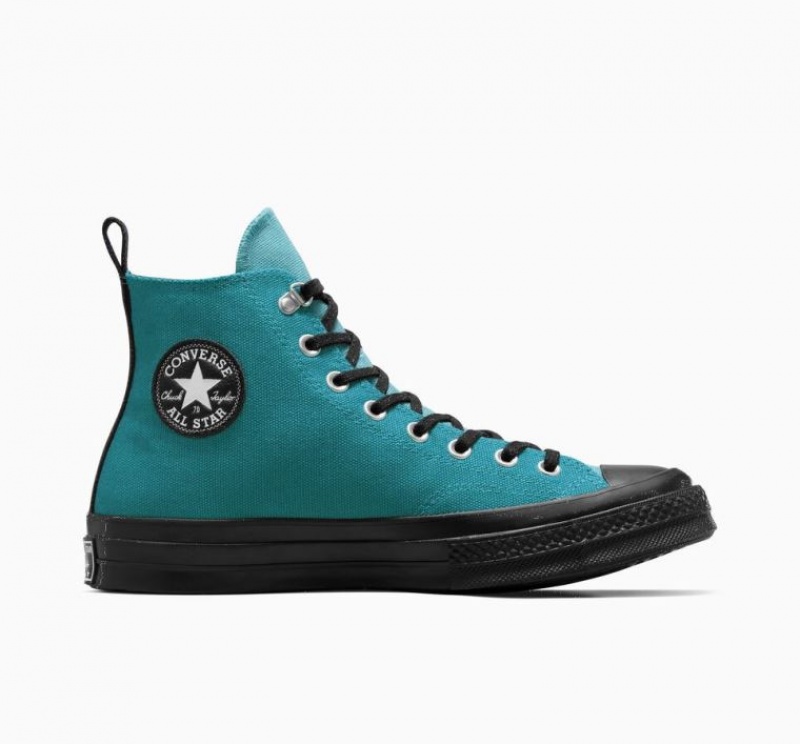 Turquoise Converse Chuck 70 Gore-tex Men\'s High Tops | NZ WMDRV0942