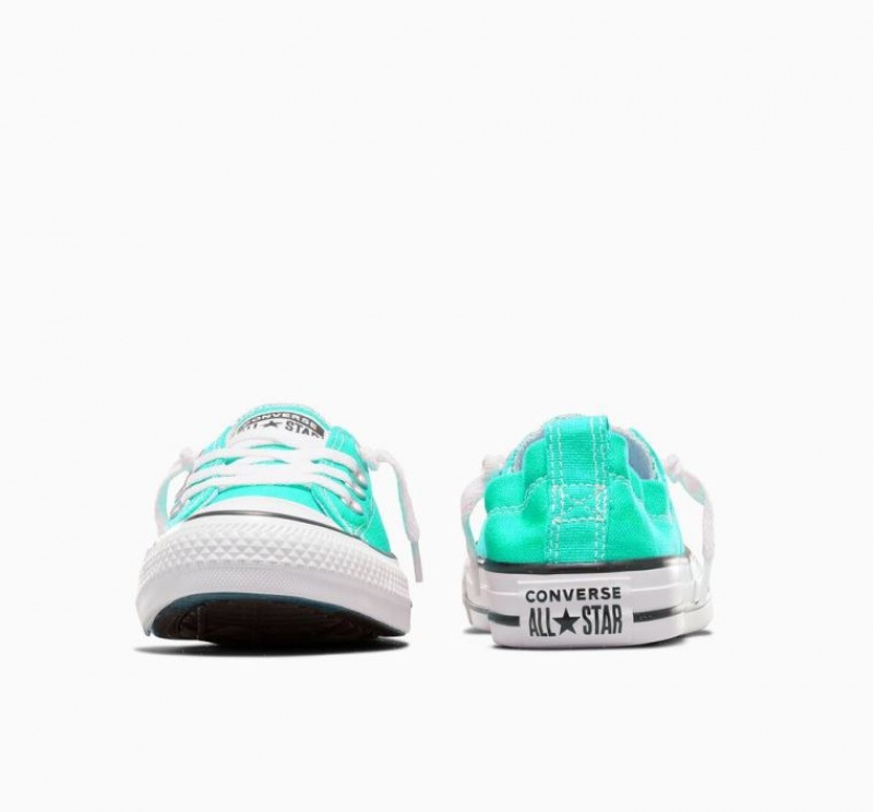 Turquoise Converse Chuck Taylor All Star Shoreline Slip Women's Low Tops | NZ TDCNV9743