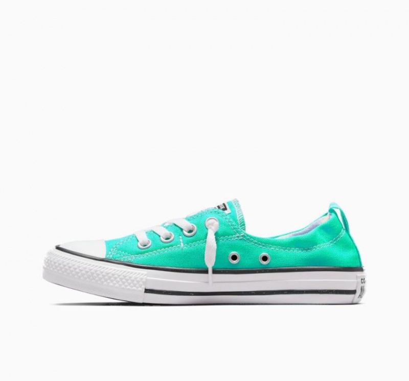 Turquoise Converse Chuck Taylor All Star Shoreline Slip Women's Low Tops | NZ TDCNV9743