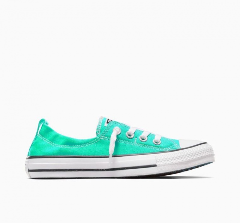 Turquoise Converse Chuck Taylor All Star Shoreline Slip Women\'s Low Tops | NZ TDCNV9743