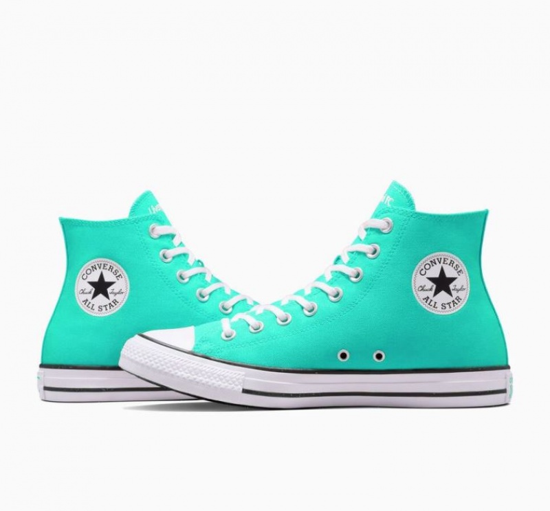 Turquoise Converse X LFC Chuck Taylor All Star Men's High Tops | NZ CWHOG9063