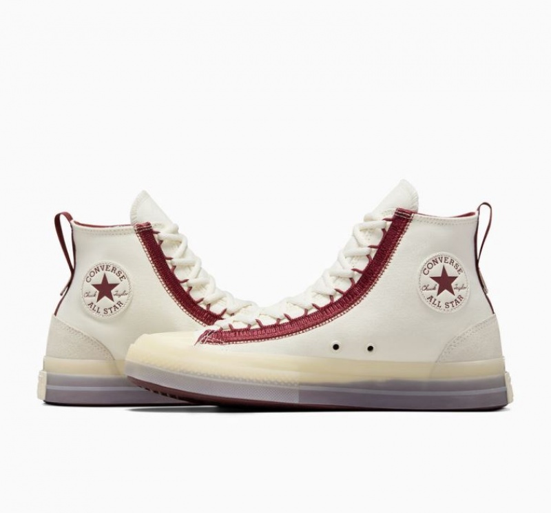 White Converse Chuck Taylor All Star CX Exp2 Men's High Tops | NZ LJNFE0859