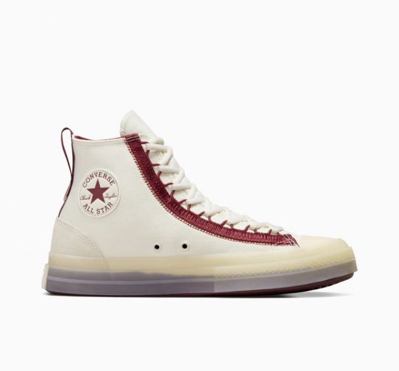 White Converse Chuck Taylor All Star CX Exp2 Men\'s High Tops | NZ LJNFE0859