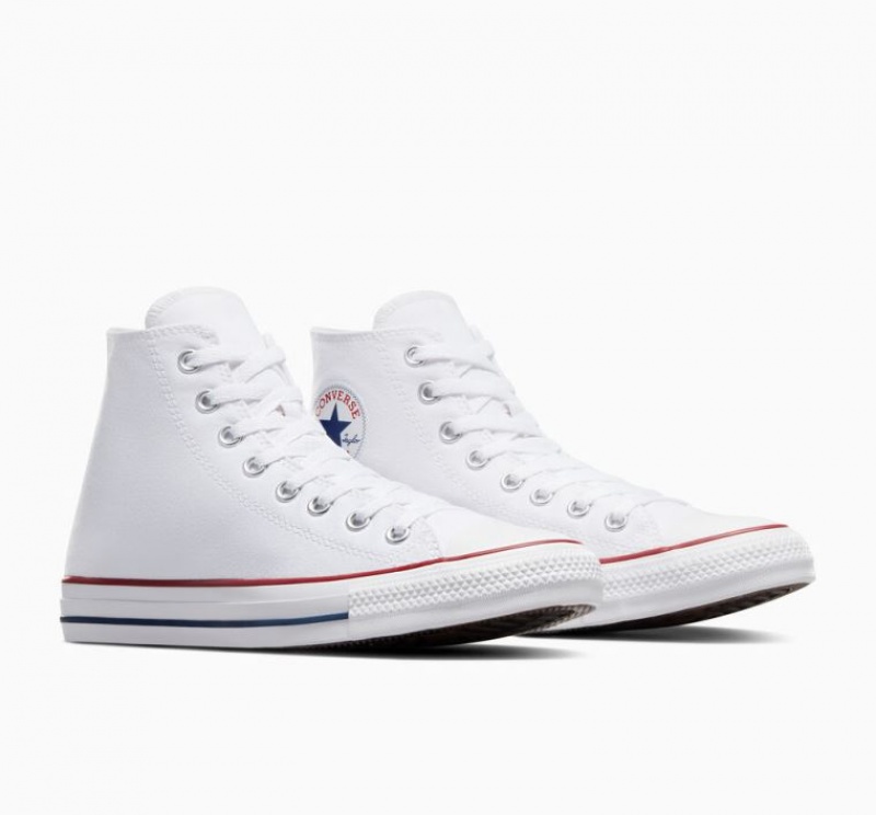 White Converse Chuck Taylor All Star Kids' High Tops | NZ NVJIK1953