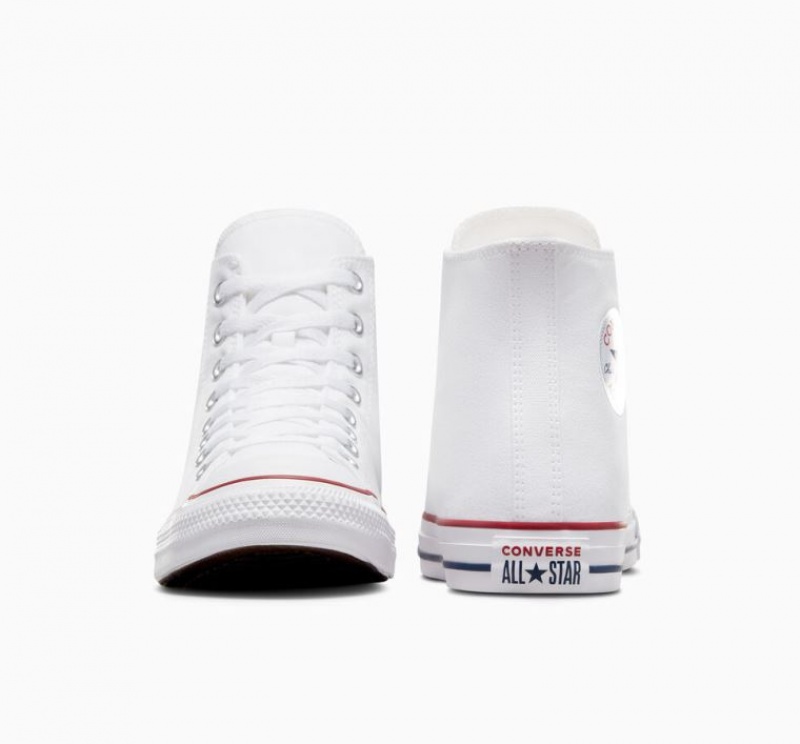 White Converse Chuck Taylor All Star Kids' High Tops | NZ NVJIK1953