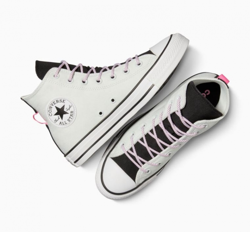 White Converse Chuck Taylor All Star Men's High Tops | NZ WBFVH8062