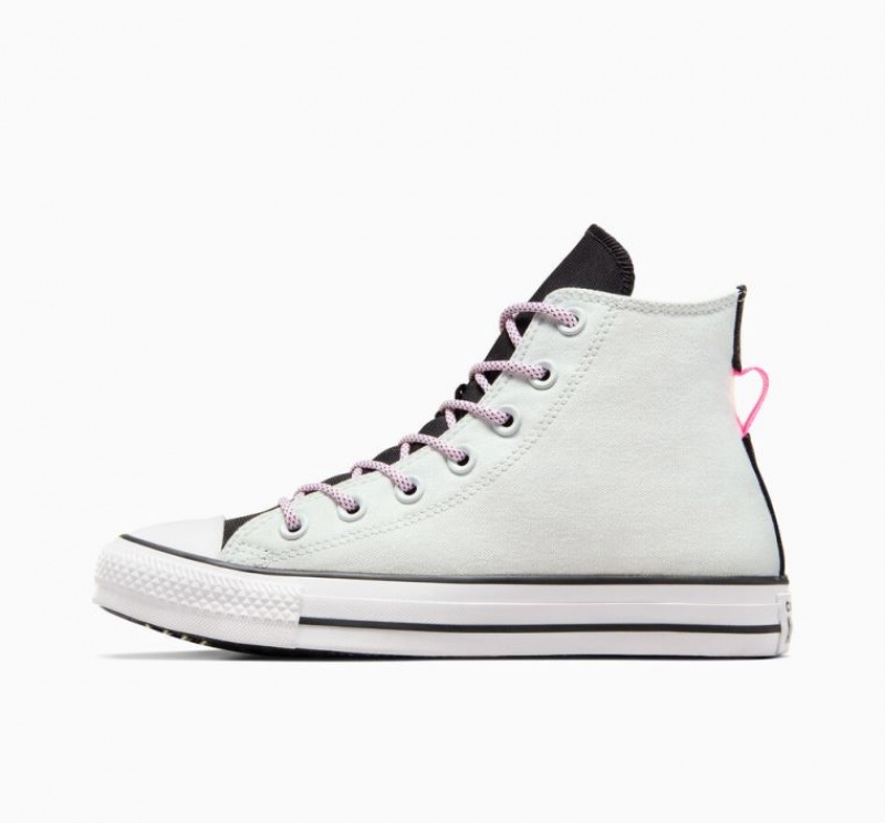 White Converse Chuck Taylor All Star Men's High Tops | NZ WBFVH8062