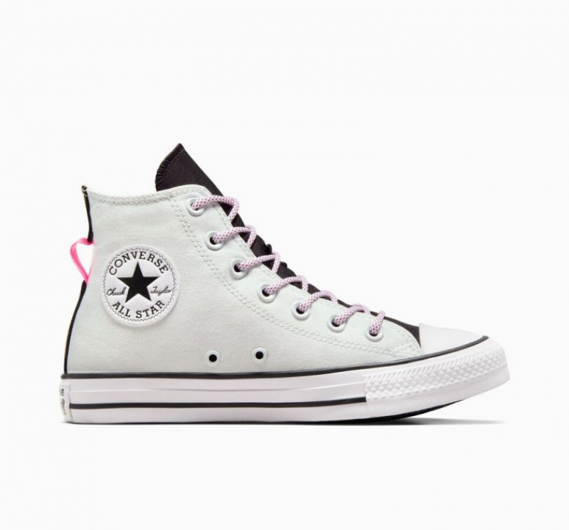 White Converse Chuck Taylor All Star Men\'s High Tops | NZ WBFVH8062