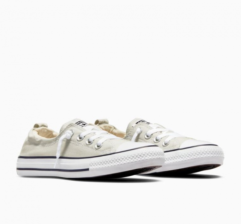 White Converse Chuck Taylor All Star Shoreline Slip Women's Low Tops | NZ GOTXI9062