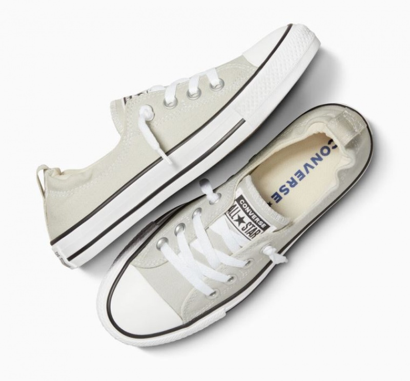 White Converse Chuck Taylor All Star Shoreline Slip Women's Low Tops | NZ GOTXI9062