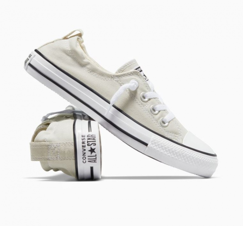 White Converse Chuck Taylor All Star Shoreline Slip Women's Low Tops | NZ GOTXI9062