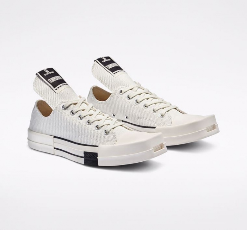 White Converse Turbodrk Chuck 70 Men's Low Tops | NZ PFGHK1982