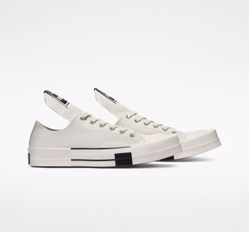 White Converse Turbodrk Chuck 70 Women's Low Tops | NZ IMPUD1403